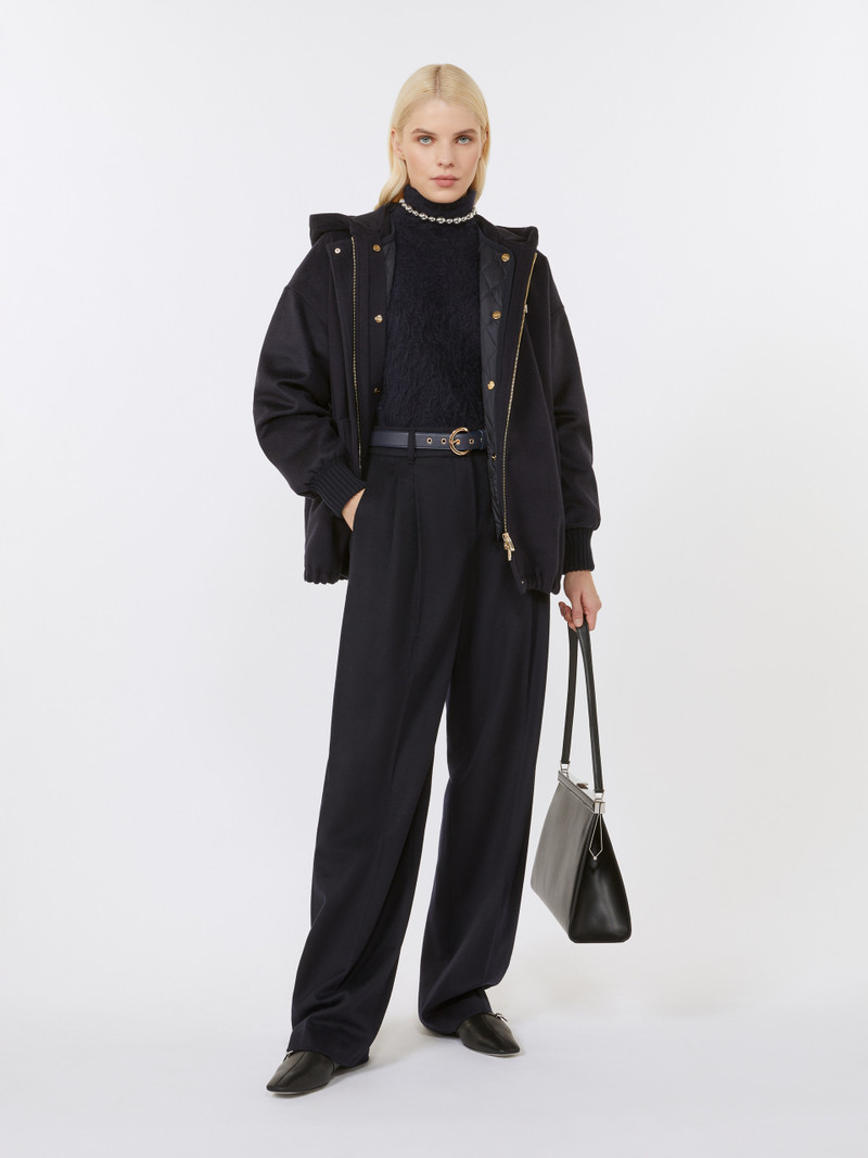 Max Mara UMILE Mohair-blend turtleneck sweater outlook