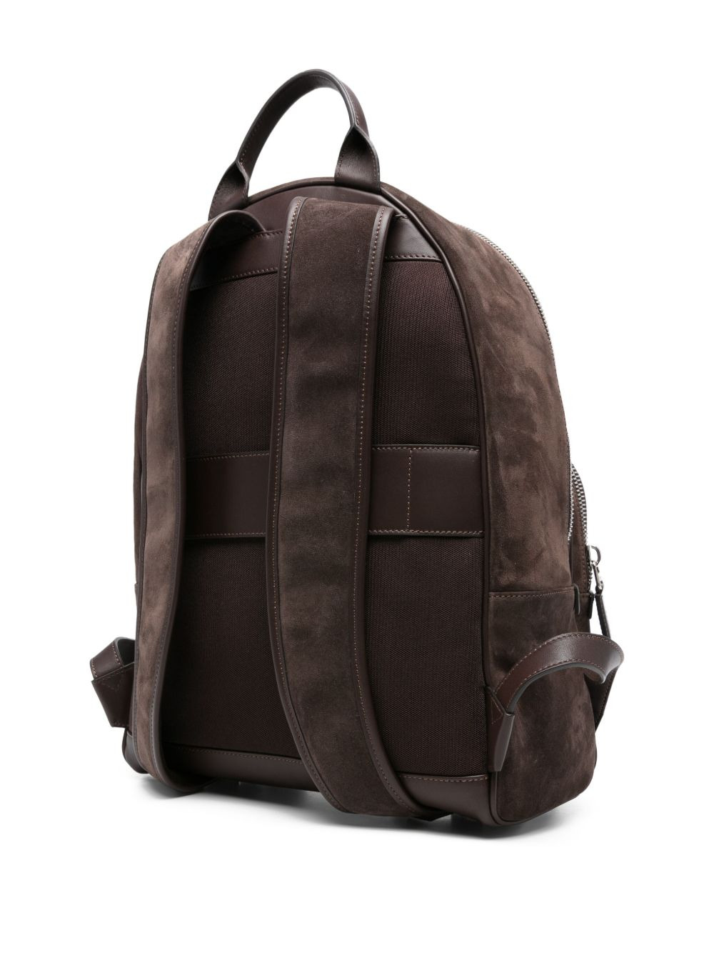 suede leather backpack - 3