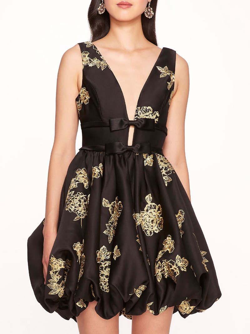 MARIGOLD BUBBLE MINI DRESS 4