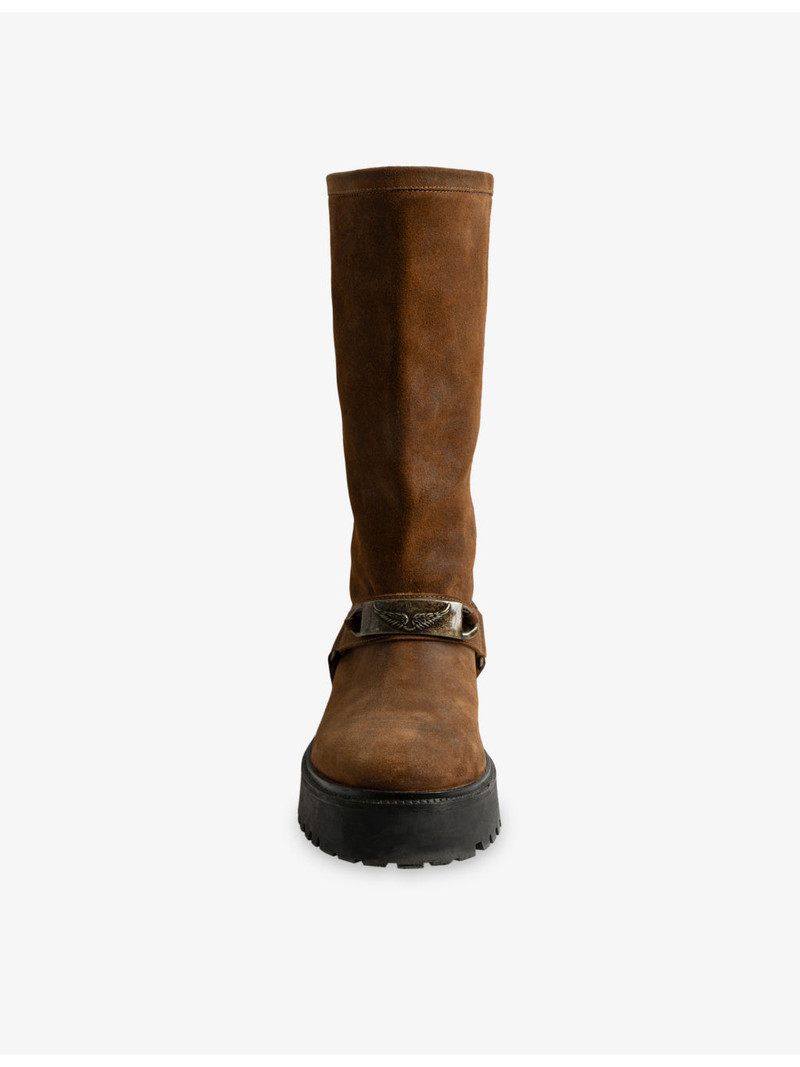 Angie Suede Boots 3