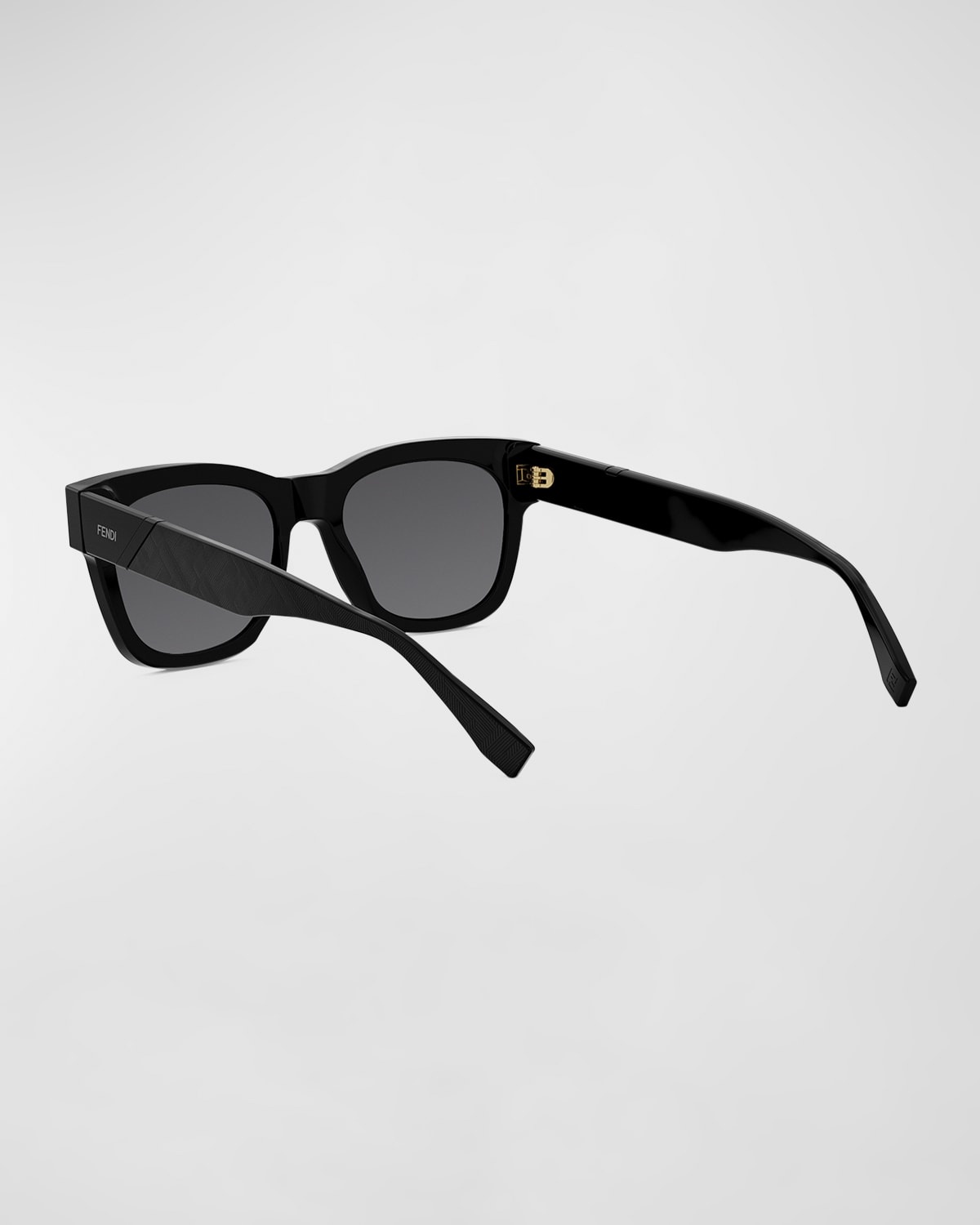 Men's Square Acetate Sunglasses - 2