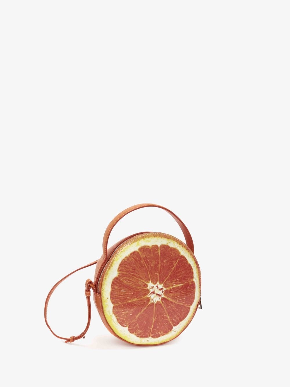 ORANGE BAG - LEATHER TOP HANDLE BAG - 2