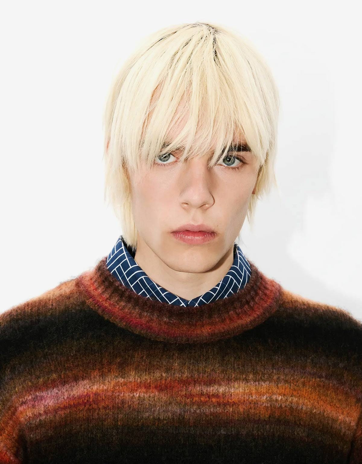 Kenzo Black Embroidered Stripes Sweater - 6