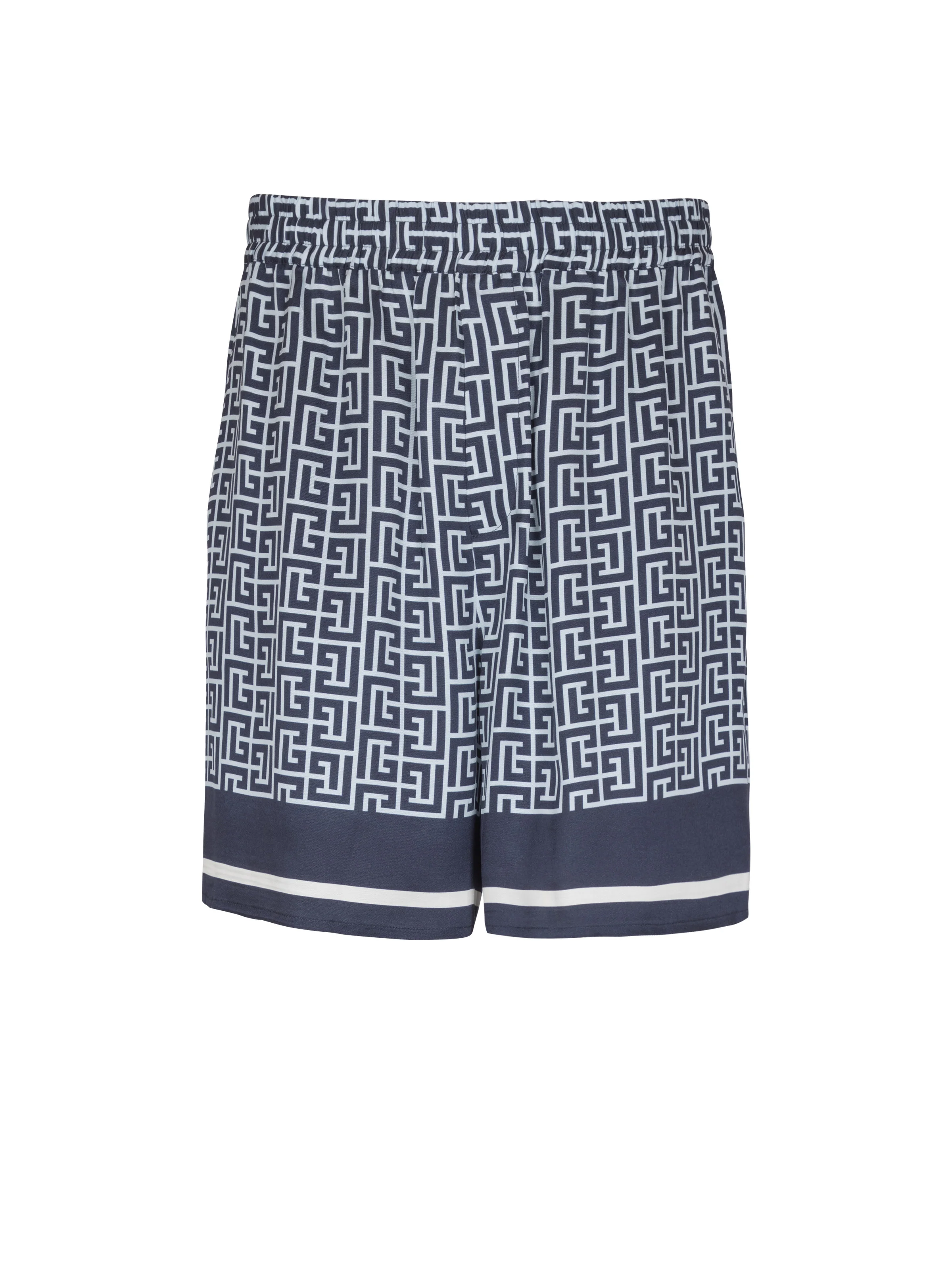 Flowing monogrammed shorts - 1