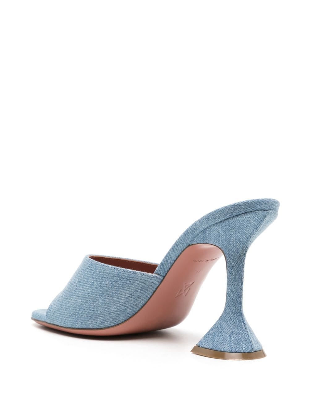 Lupita 100mm denim mules - 3