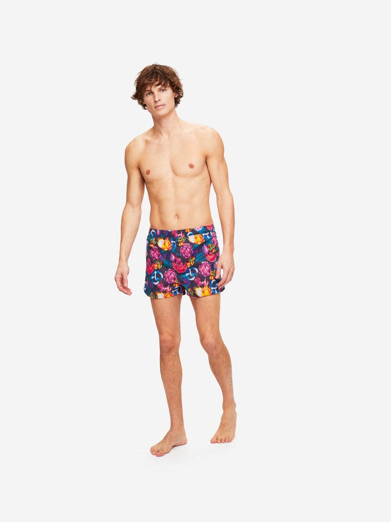 Men's Modern Fit Boxers Ledbury 50 Cotton Batiste Navy - 4
