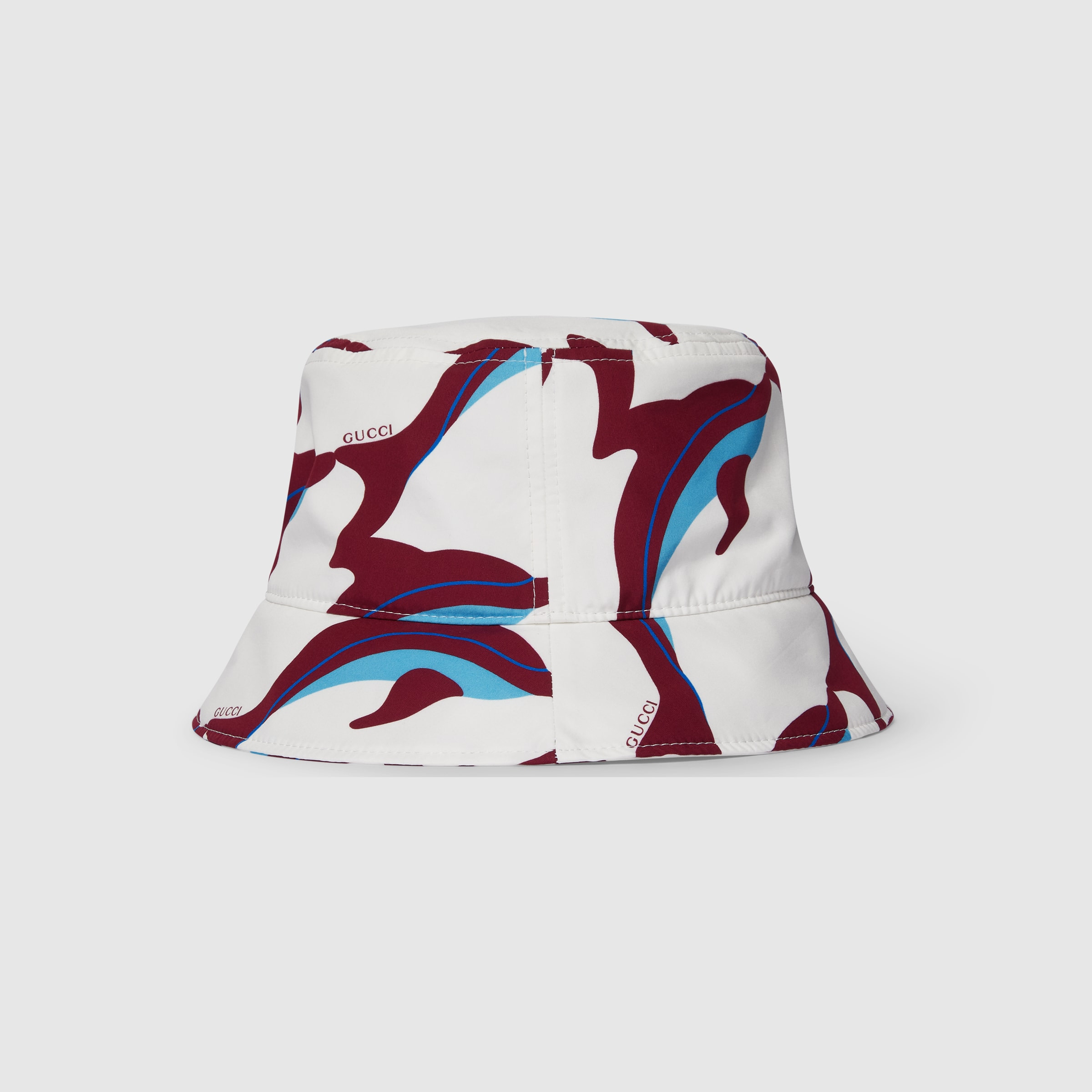 Printed cotton canvas bucket hat - 2
