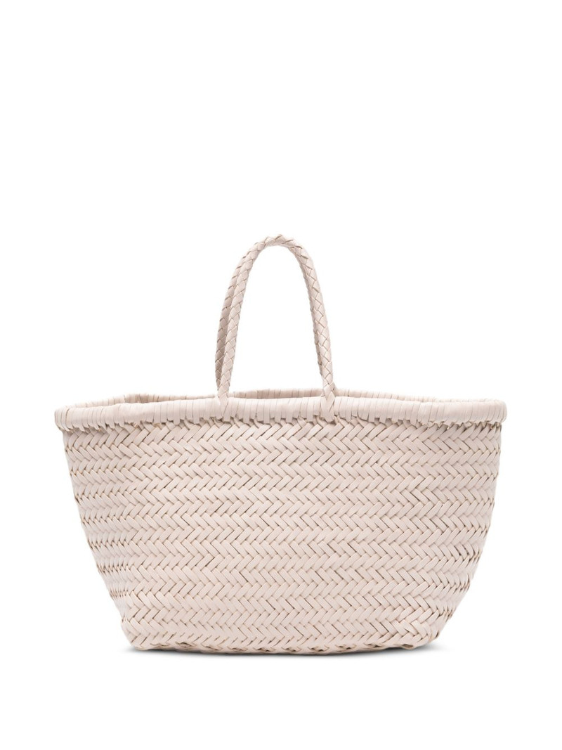 small Bamboo Triple Jump woven tote bag 1