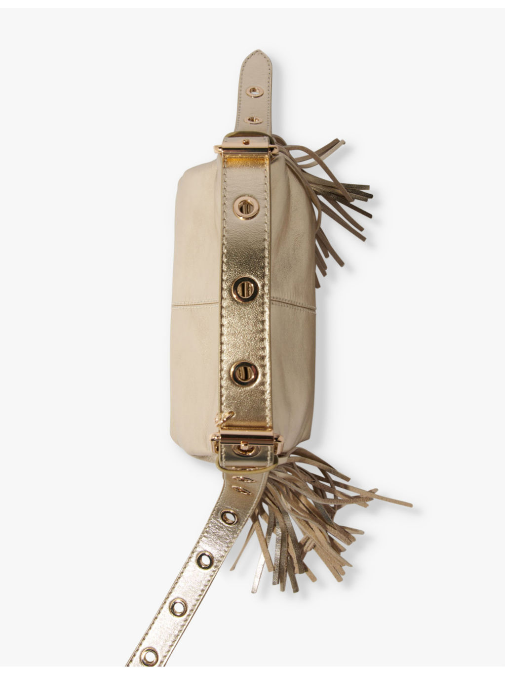 Miss M Mini metallic-leather shoulder bag - 3