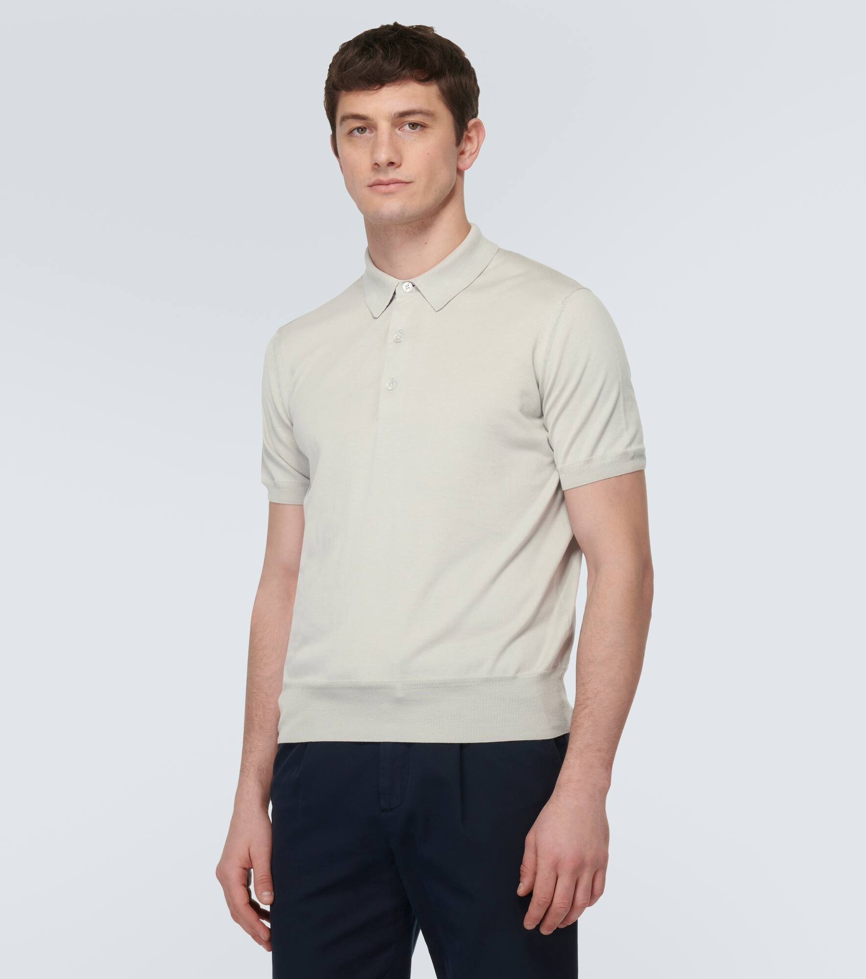 Wool polo shirt - 3