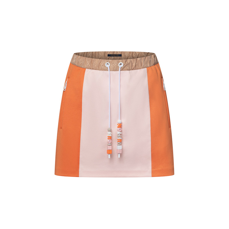 Color-Blocked Mini Skirt 1