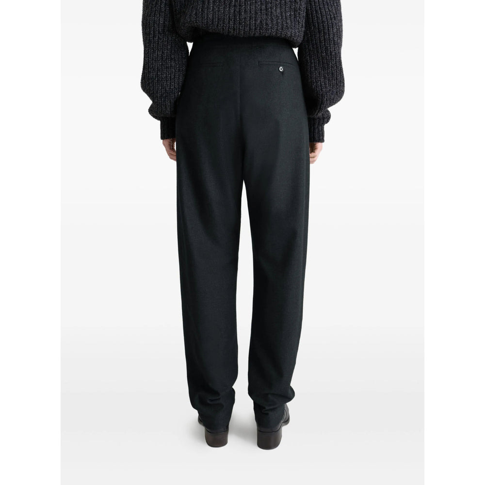 Lemaire Grey Trousers - Straight Trousers Women - 5
