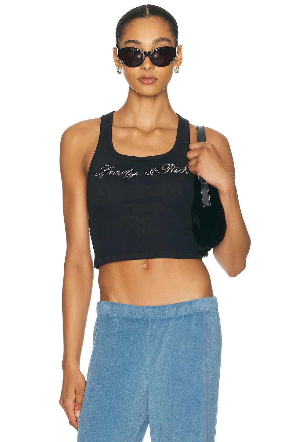 Signature Logo Krystal Tank Top - 1