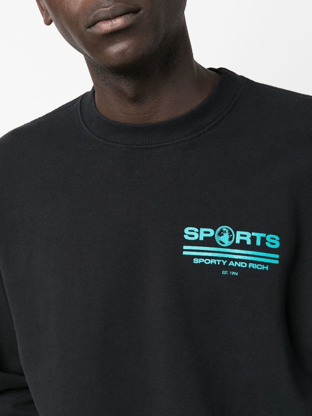logo-print long-sleeve sweatshirt - 5
