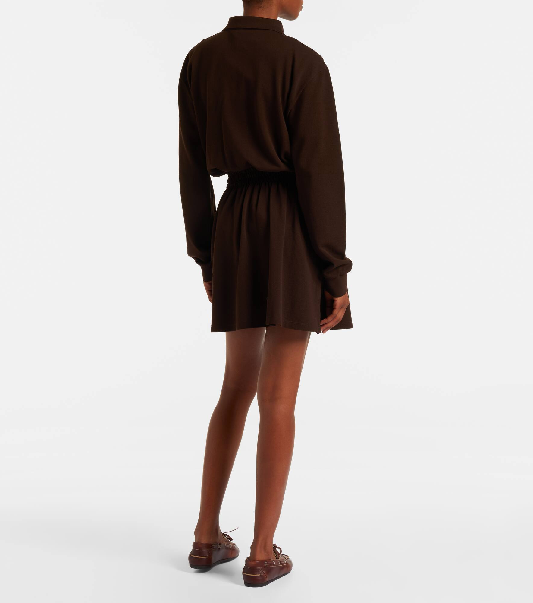 Cotton polo dress - 3