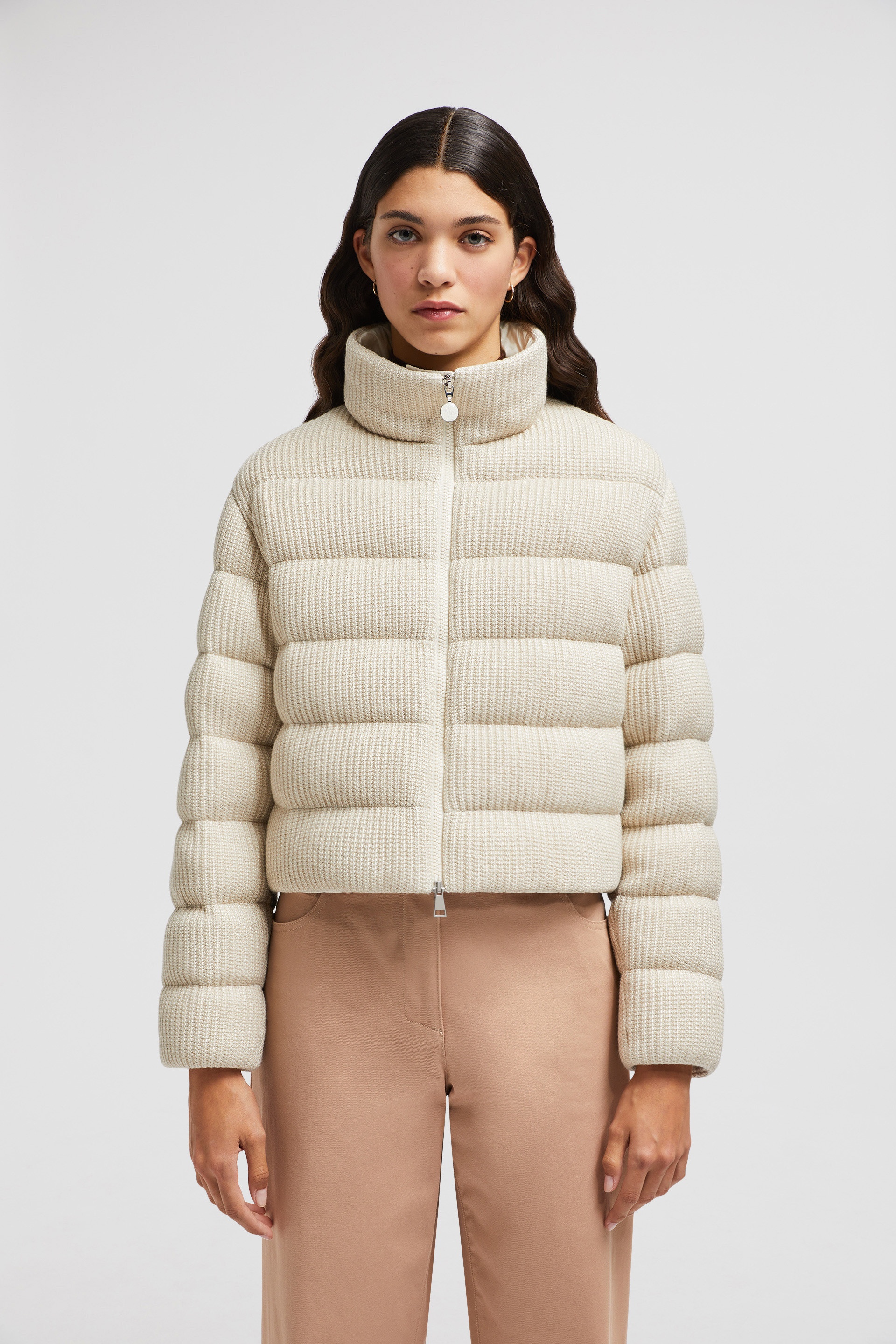 Thoiry Laminated Cotton Short Down Jacket - 3