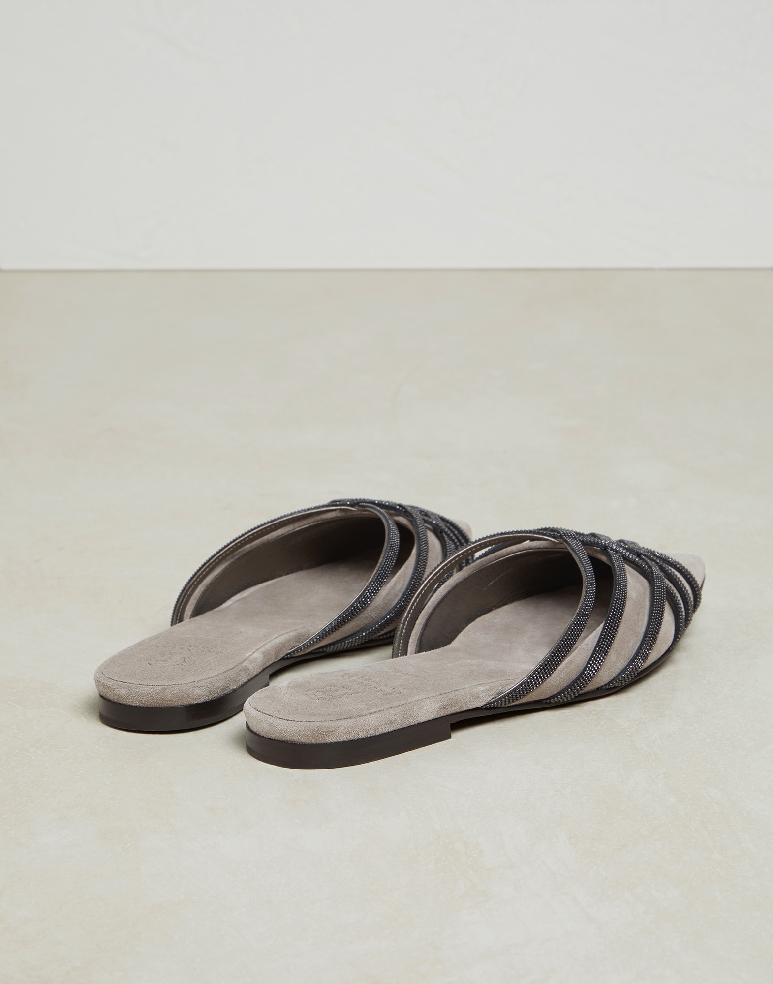 Precious Net flats in suede - 3