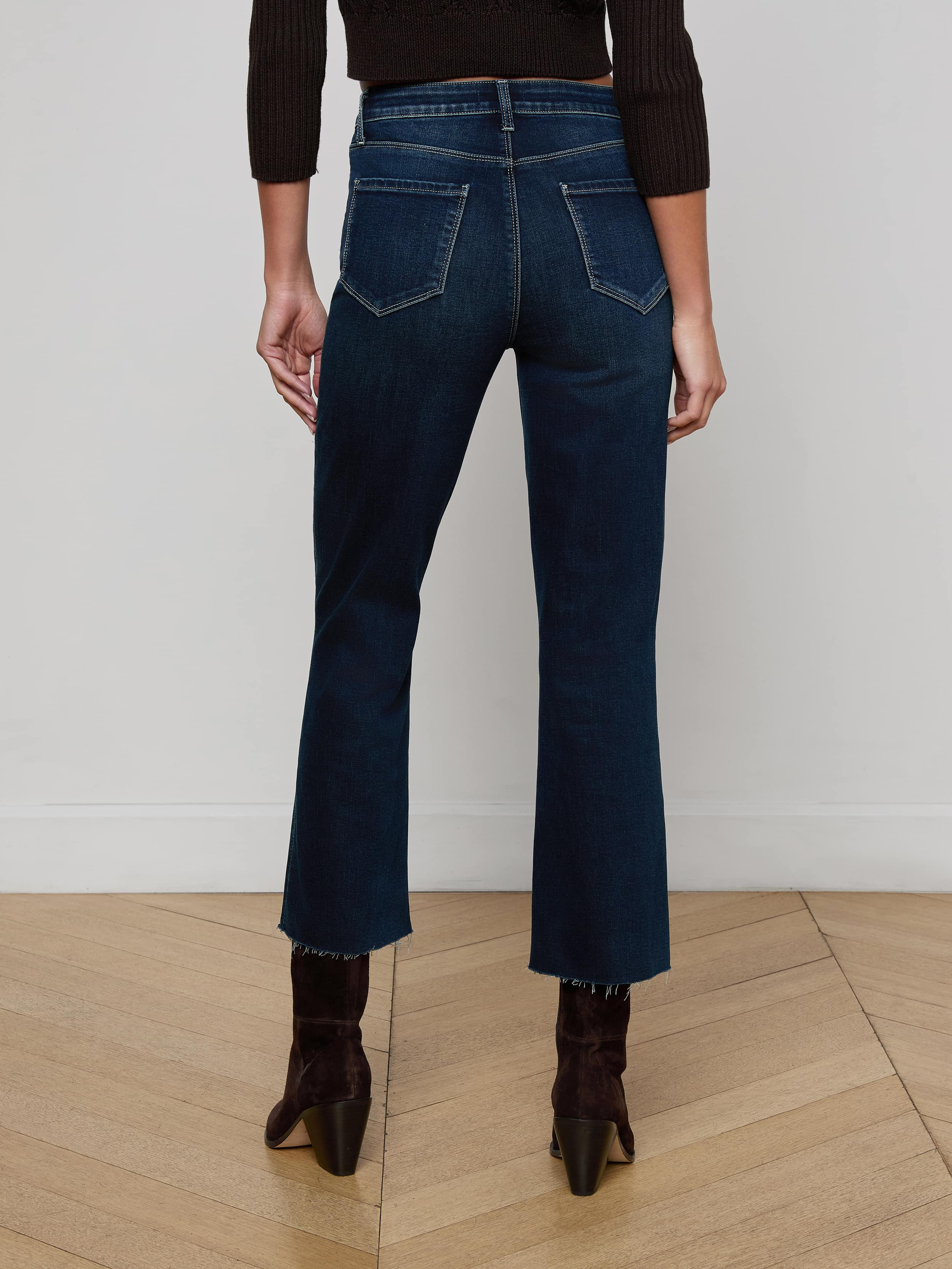 Kendra Cropped Flare Jean - 5