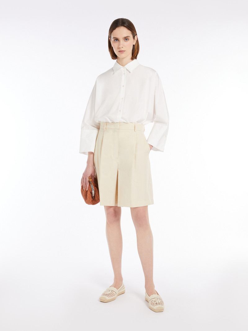 WEEKEND Max Mara HUDSON Cotton poplin shirt outlook