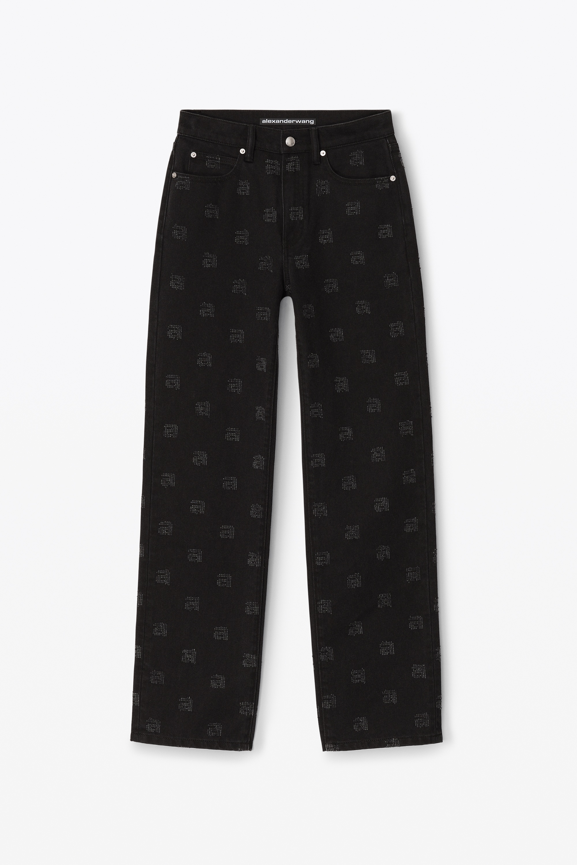 EZ mid-rise straight-leg jean in denim - 1