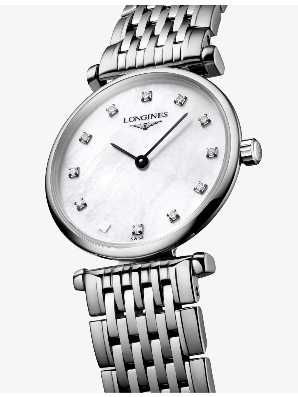 L4.209.4.87.6 La Grande Classique Stainless-Steel And 0.048ct Diamond Quartz Watch - 2