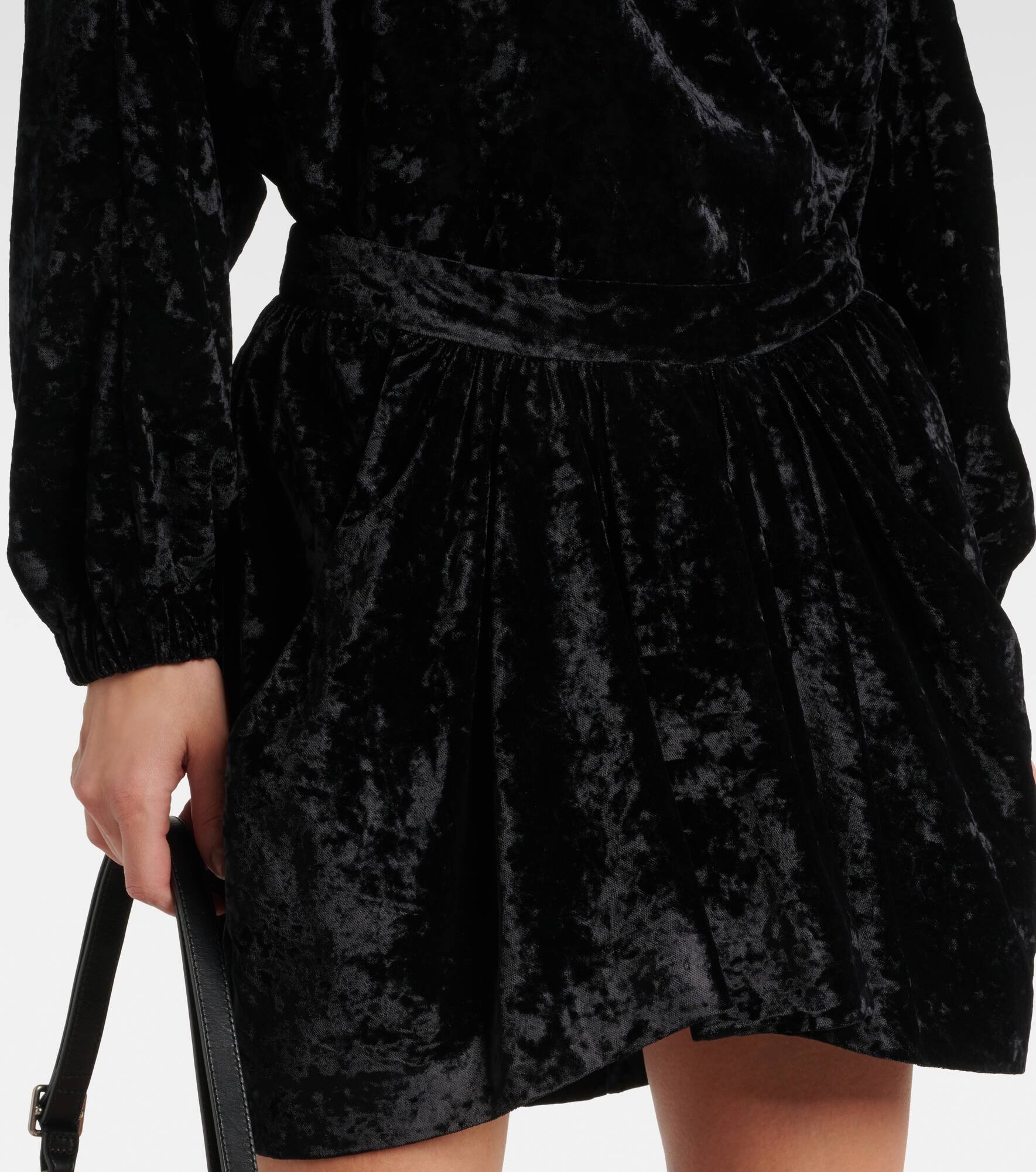 Lashay velvet skirt - 4