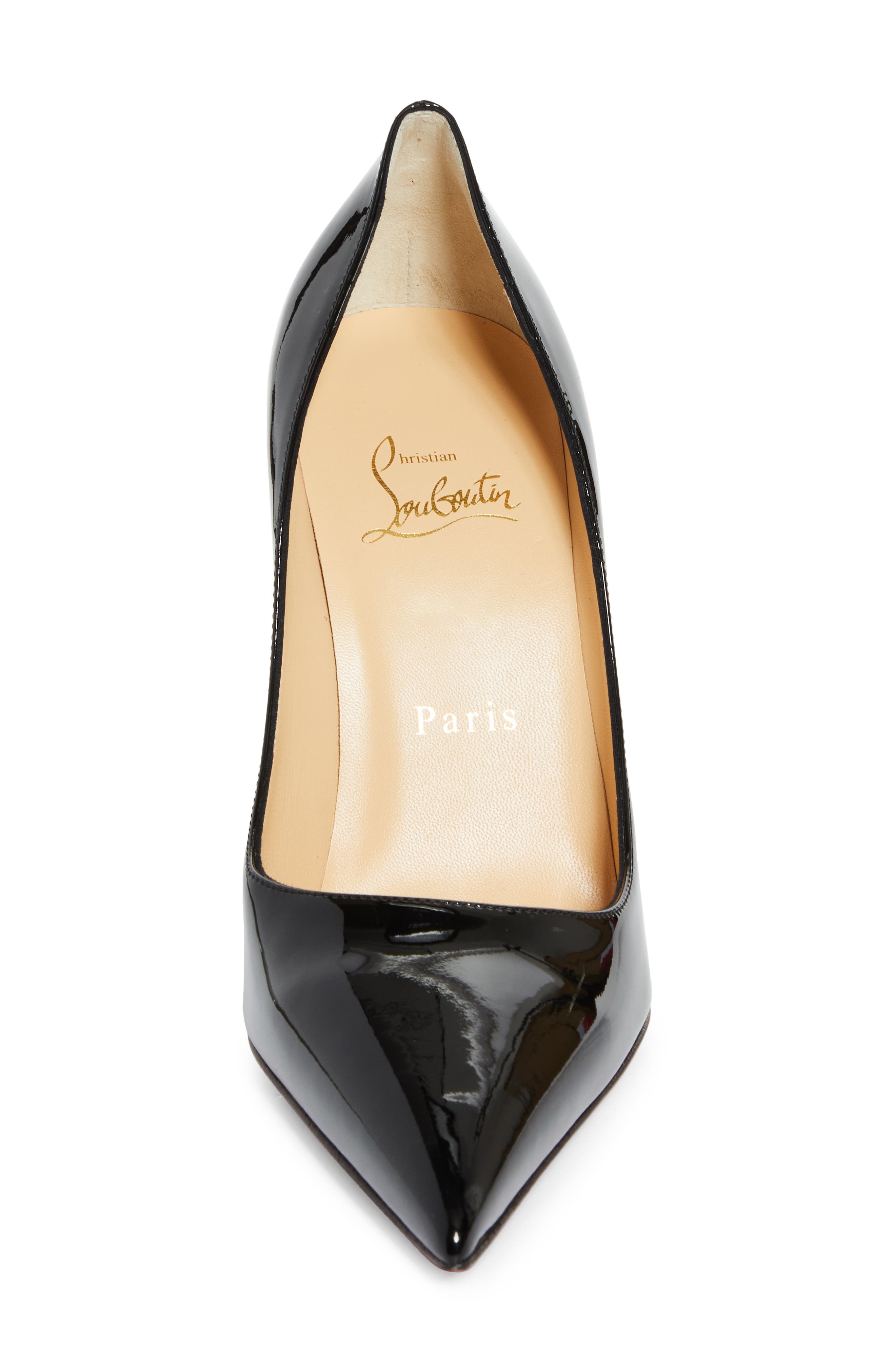Christian Louboutin Kate Max Patent Pump in Black at Nordstrom - 4