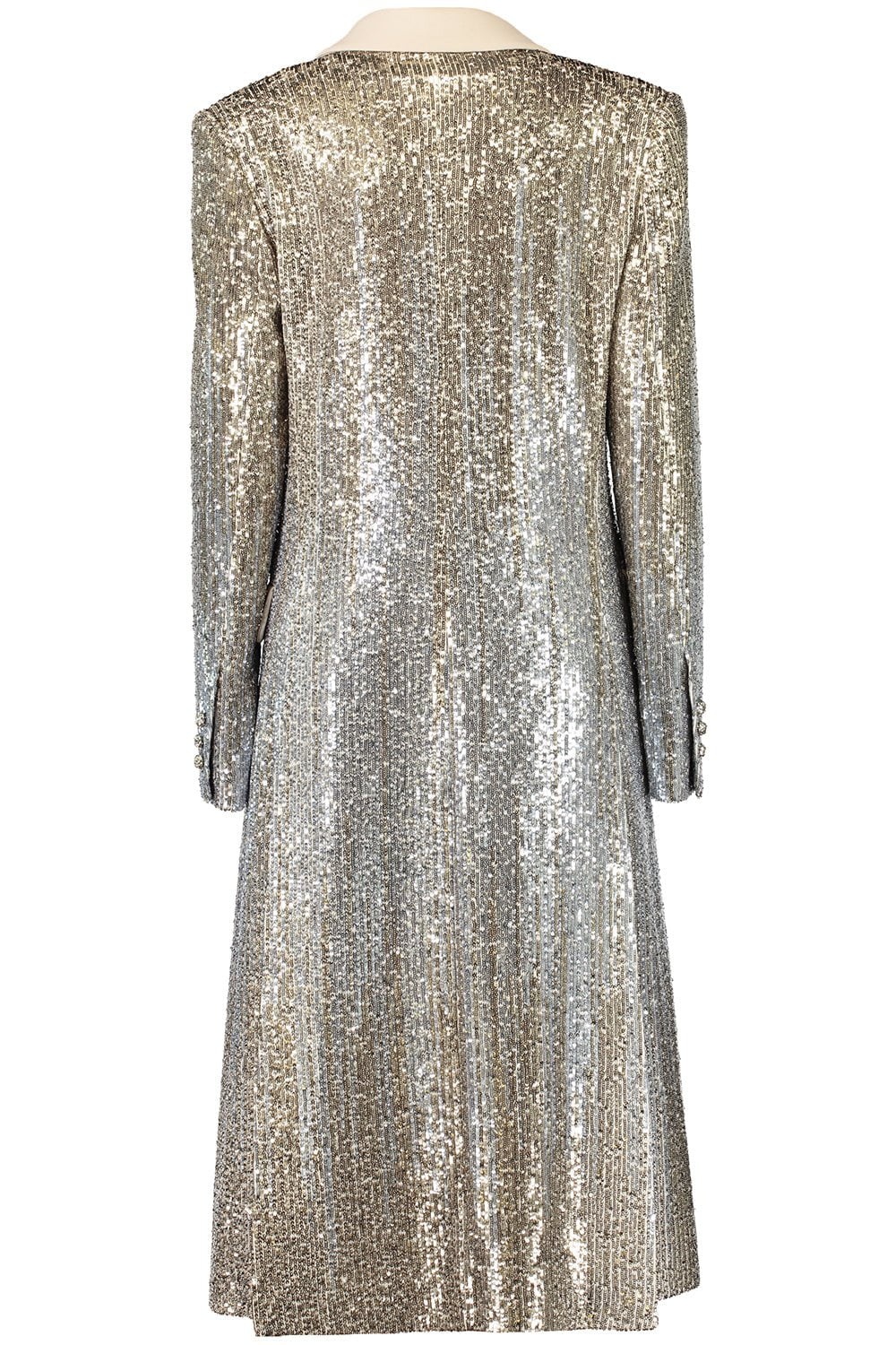 Sequin Embroidered Coat - 5