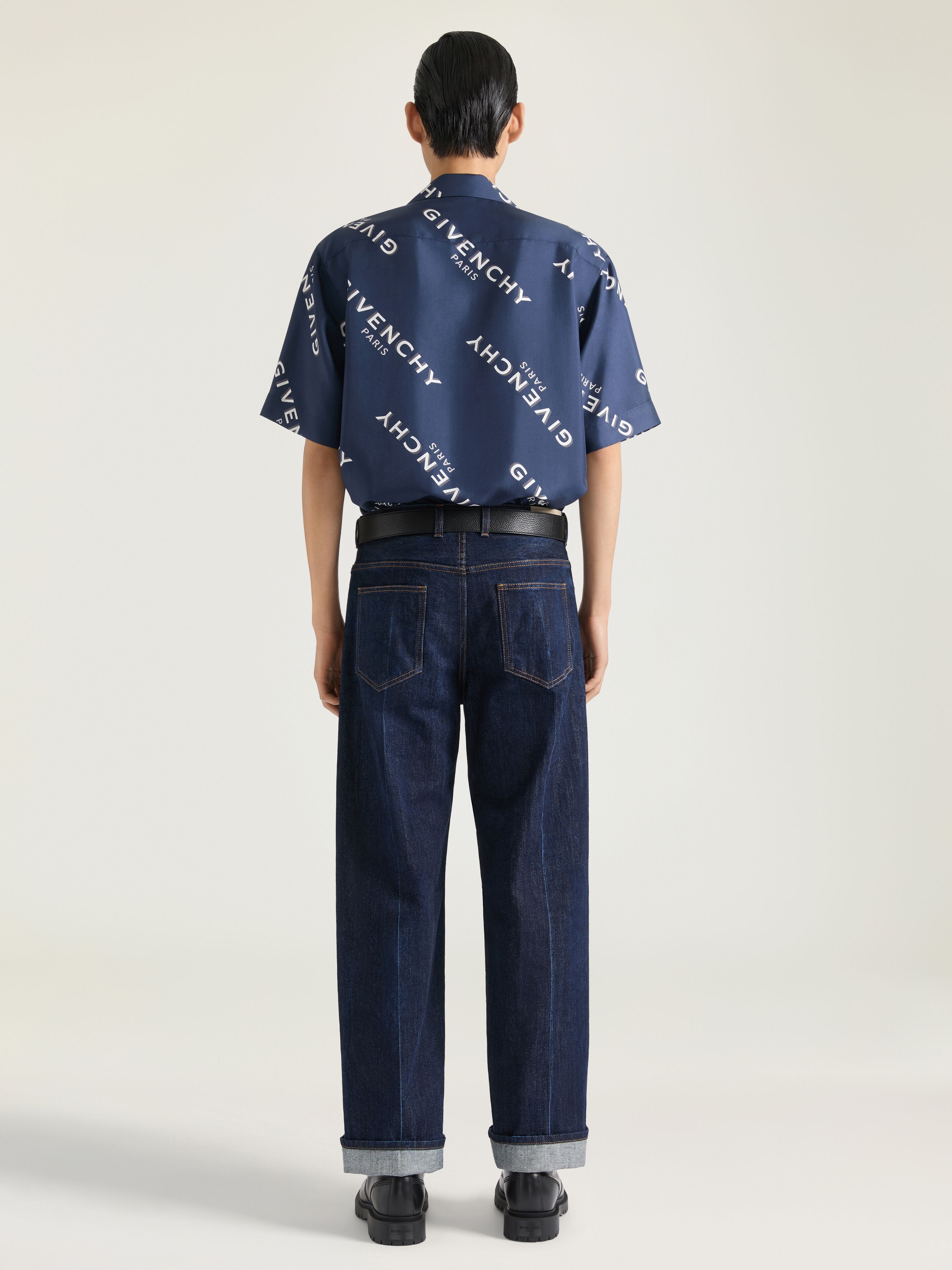 WIDE LEG JEAN IN DENIM - 3