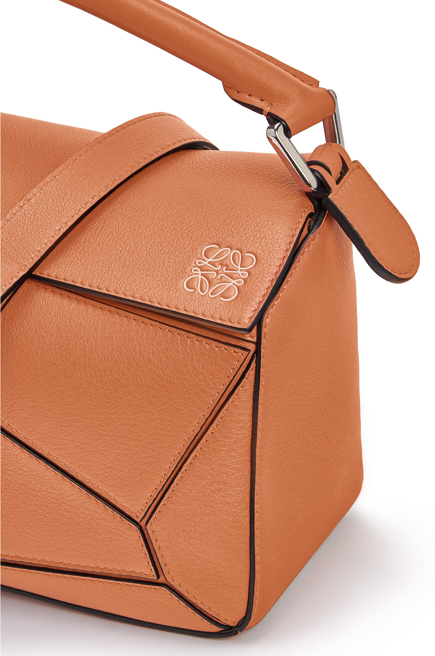 Small Puzzle bag in classic calfskin - 8