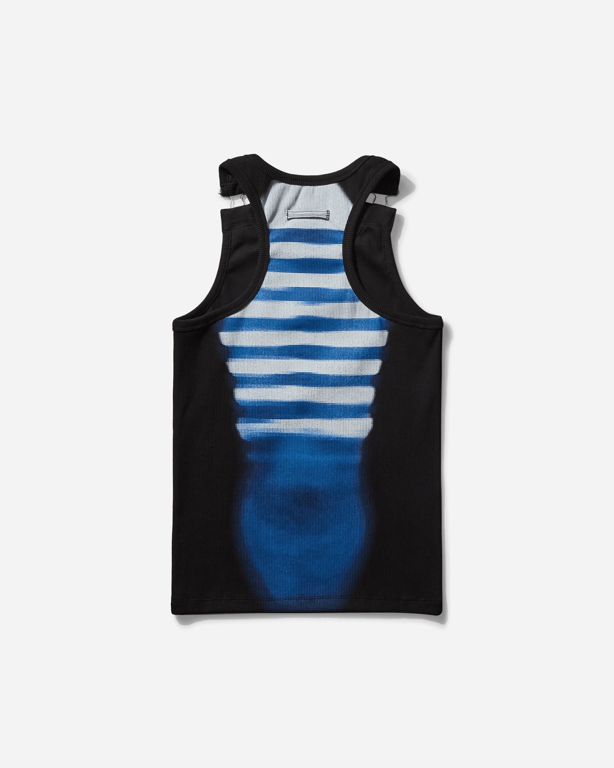 Women's “Le Male” Tank Top Black / Blue - 2