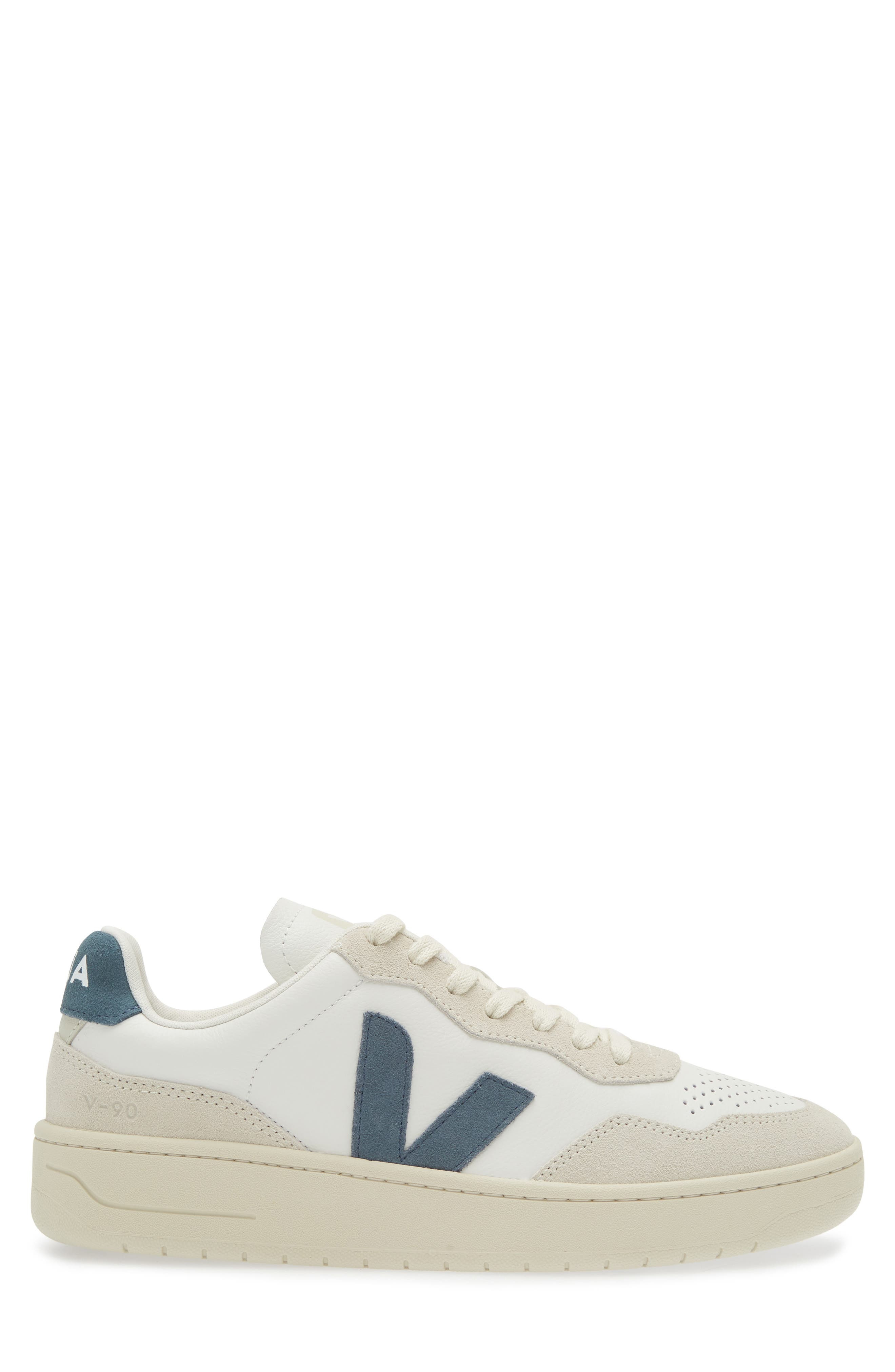 Veja V-90 Leather Sneaker in Extra-White California at Nordstrom - 3