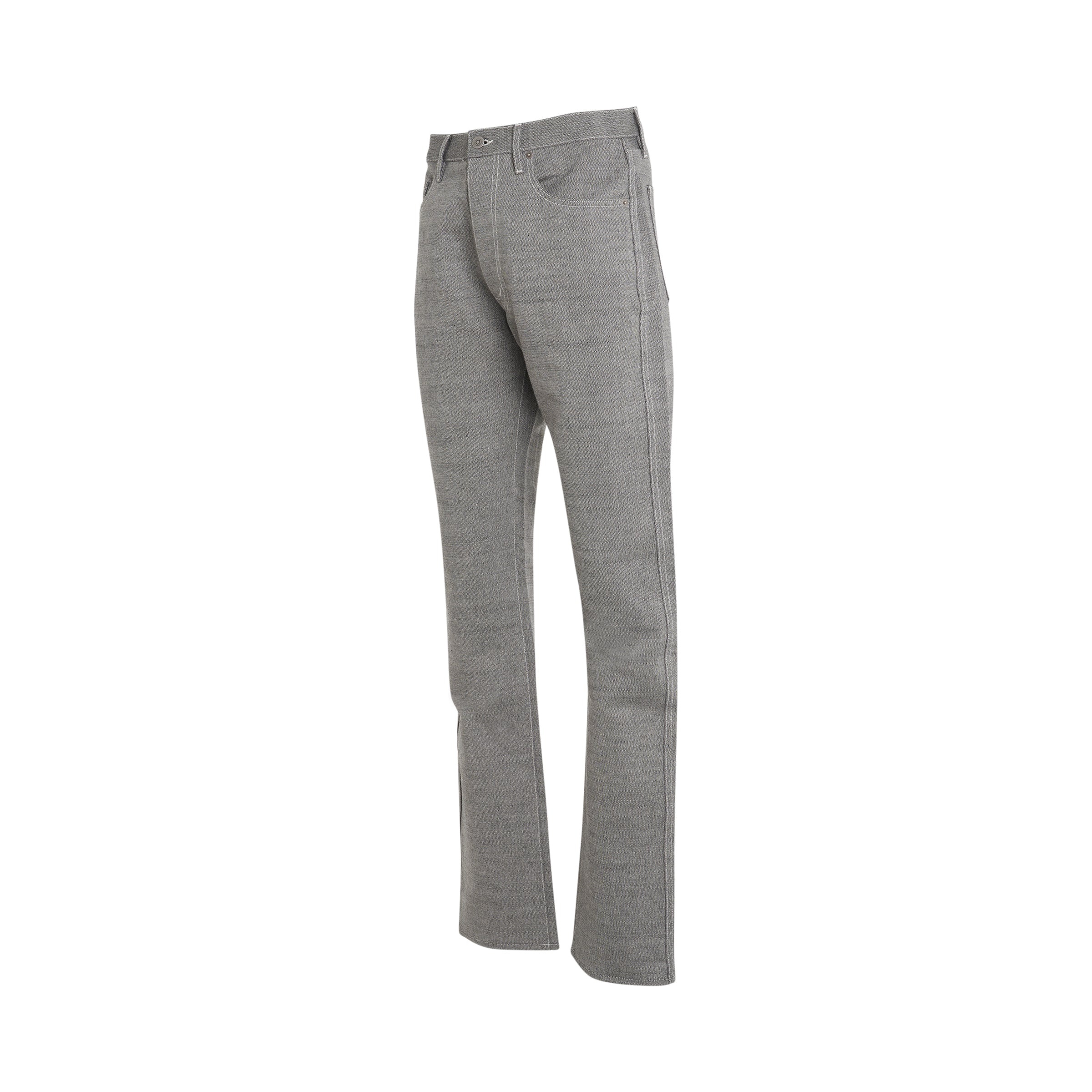 Maison Margiela Regular and Straight Pants in Caviar - 2