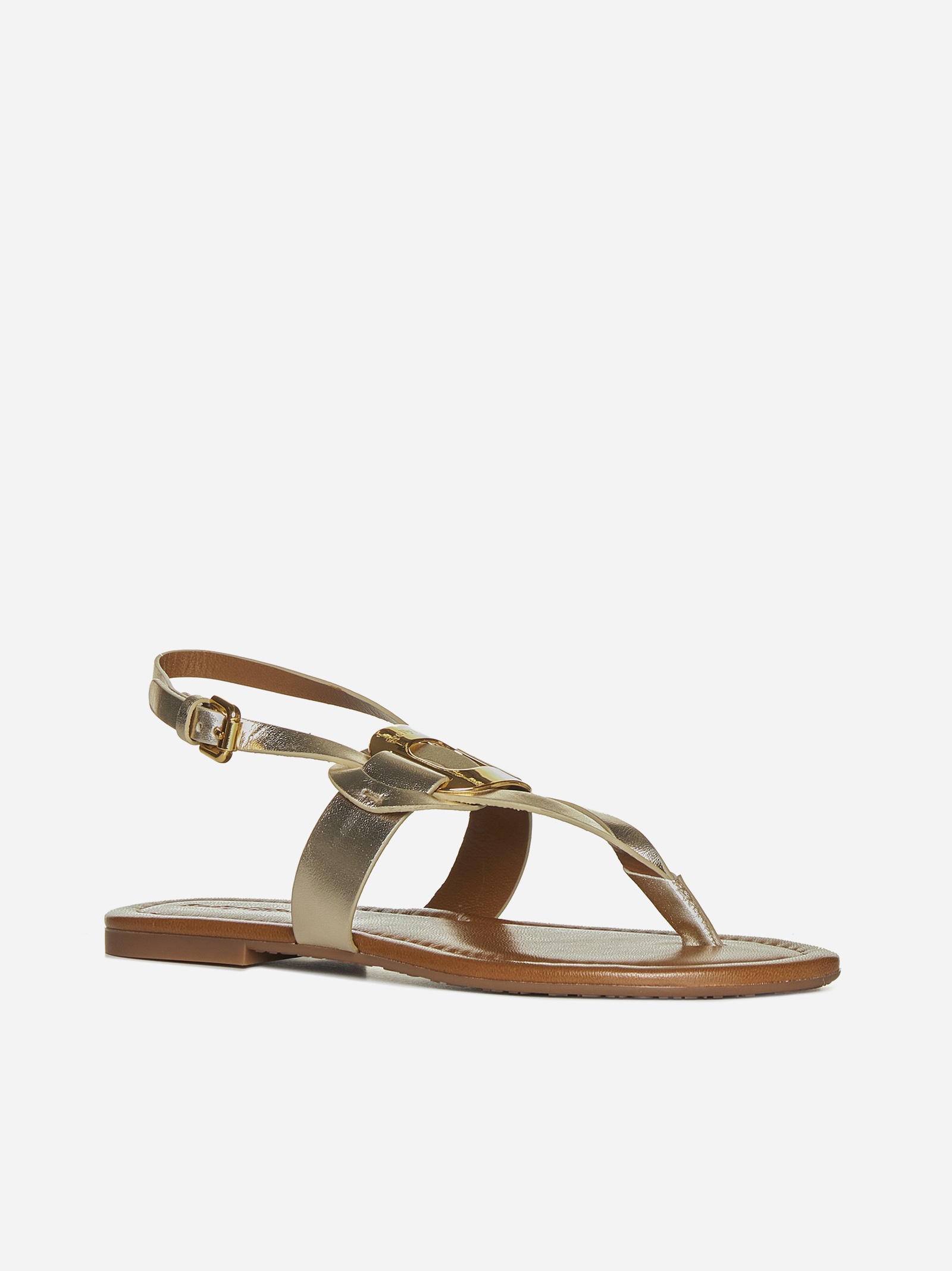 Chany leather toe-post sandals - 2