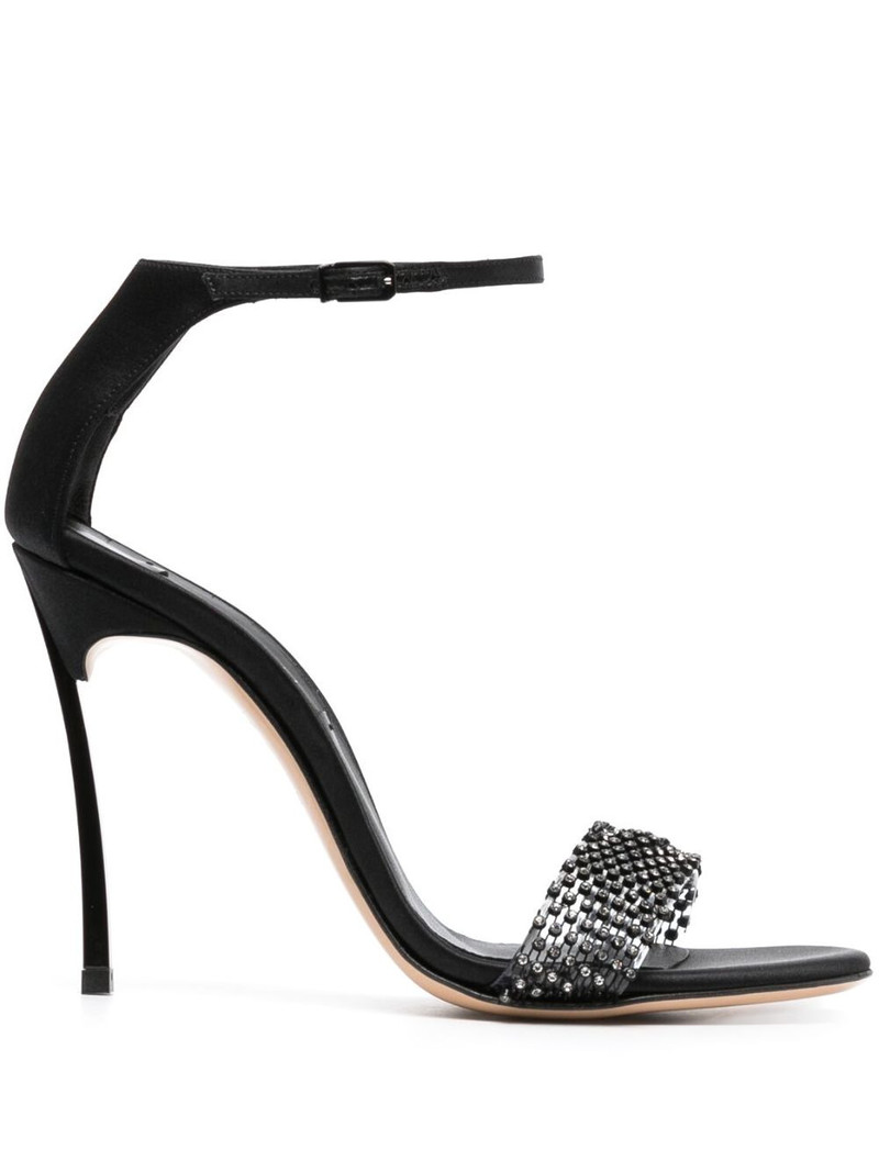 100mm Blade Twenties satin pumps 1