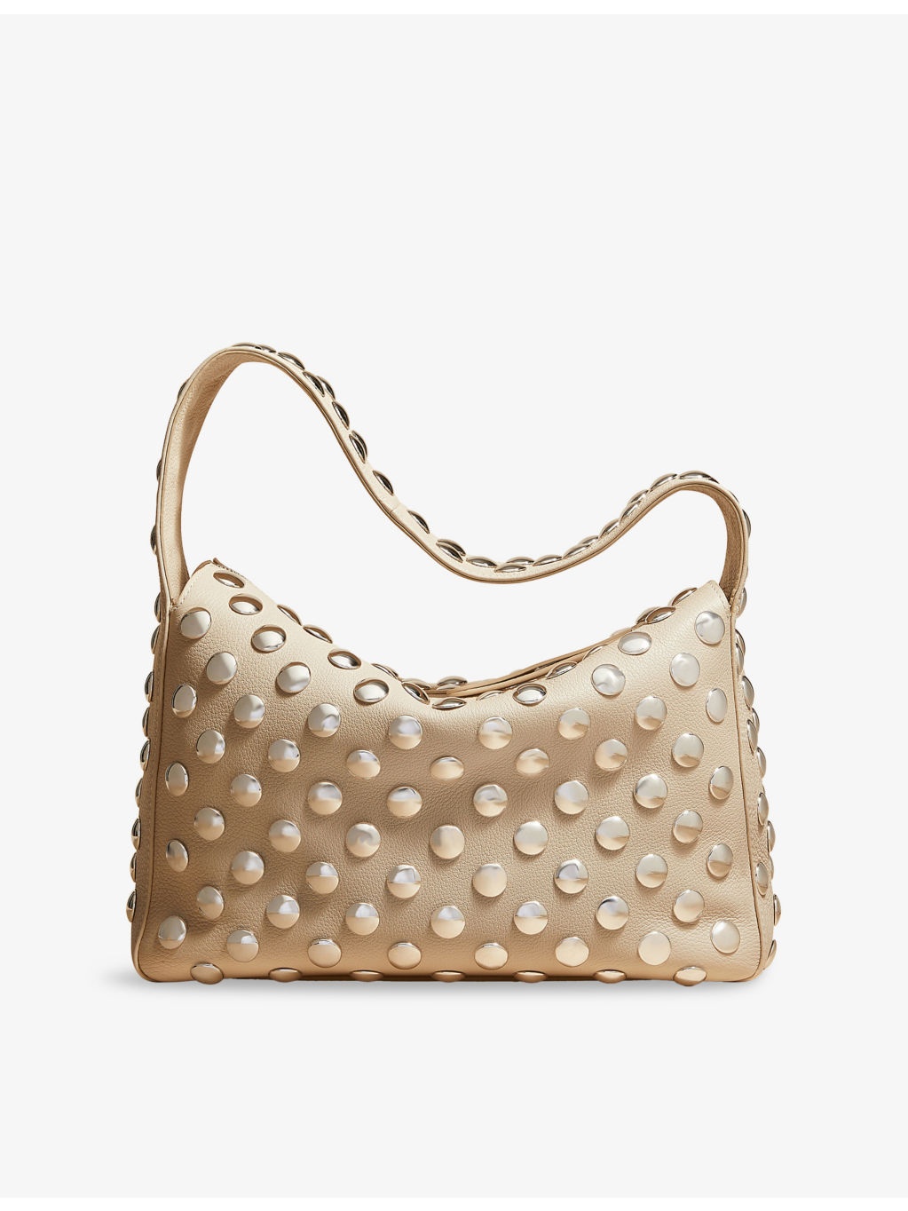 Elena Medium Leather Shoulder Bag - 1