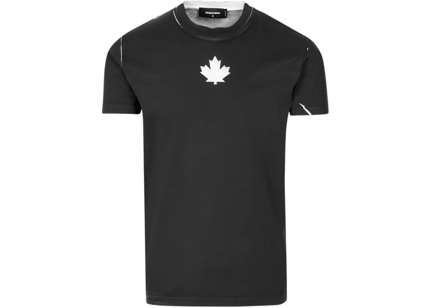 Dsquared2 Cool Fit Team Logo T-Shirt Black - 1