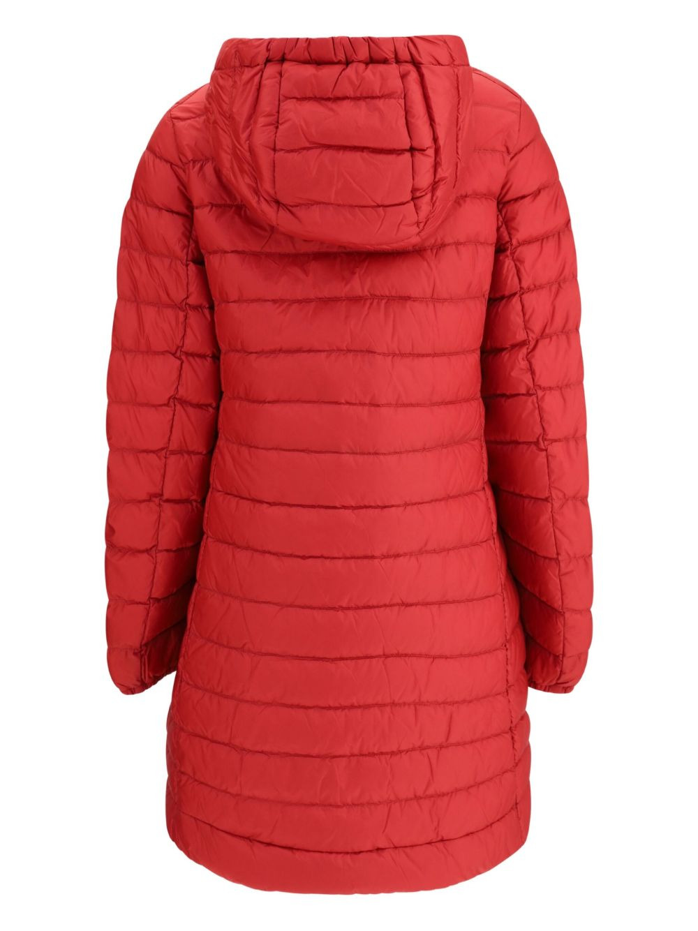 hooded quilted coat - 2