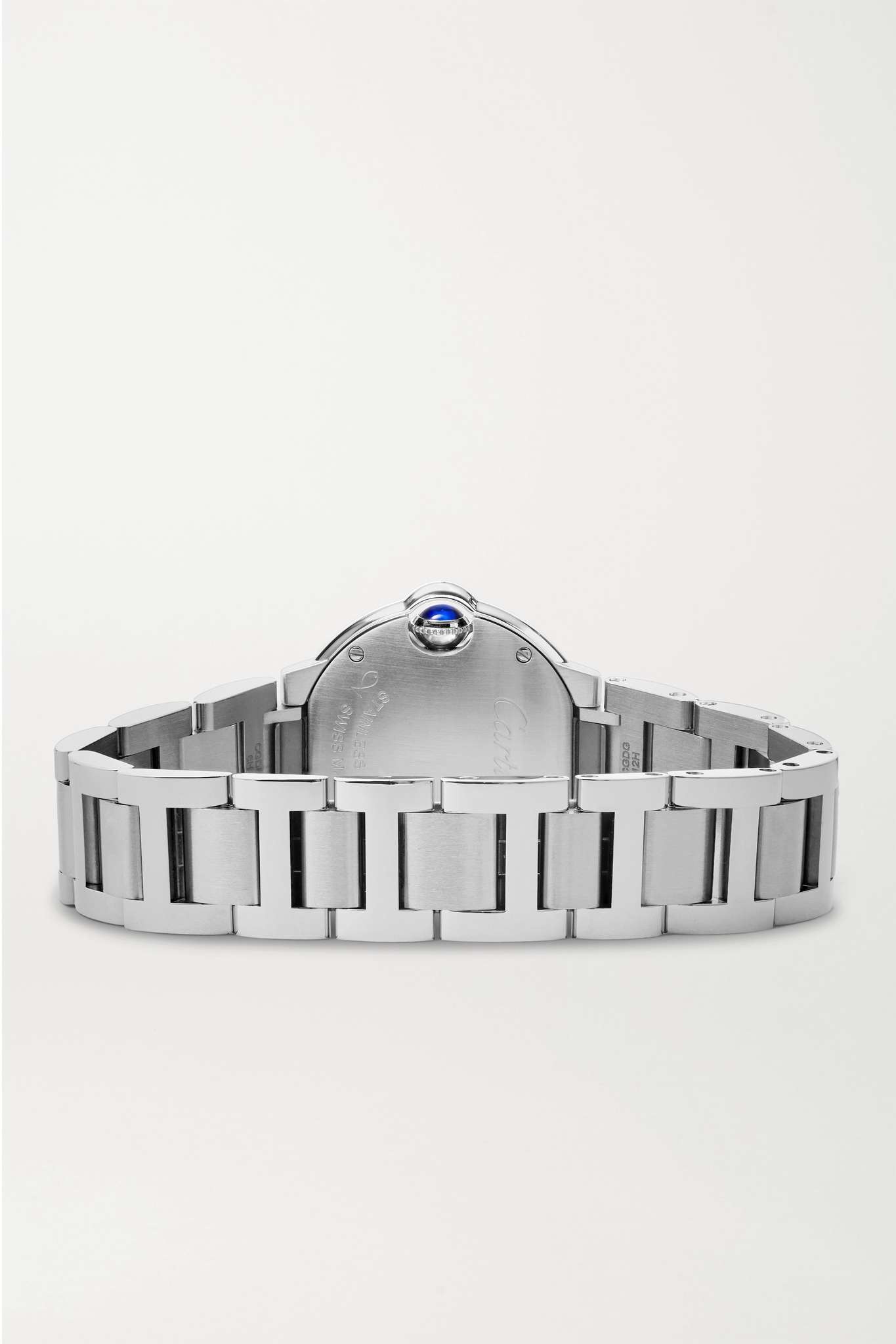 Ballon Bleu de Cartier 28mm stainless steel and diamond watch - 6