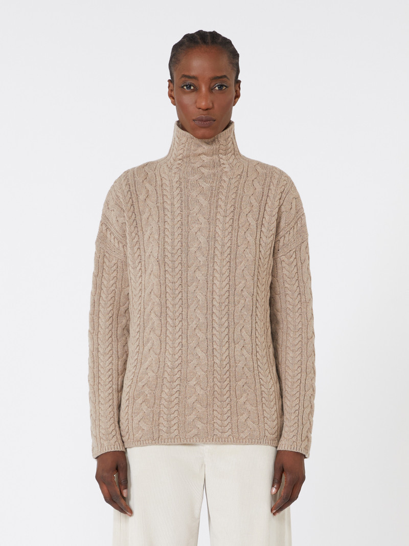 GENOVA Wool and cashmere polo-neck sweater 3