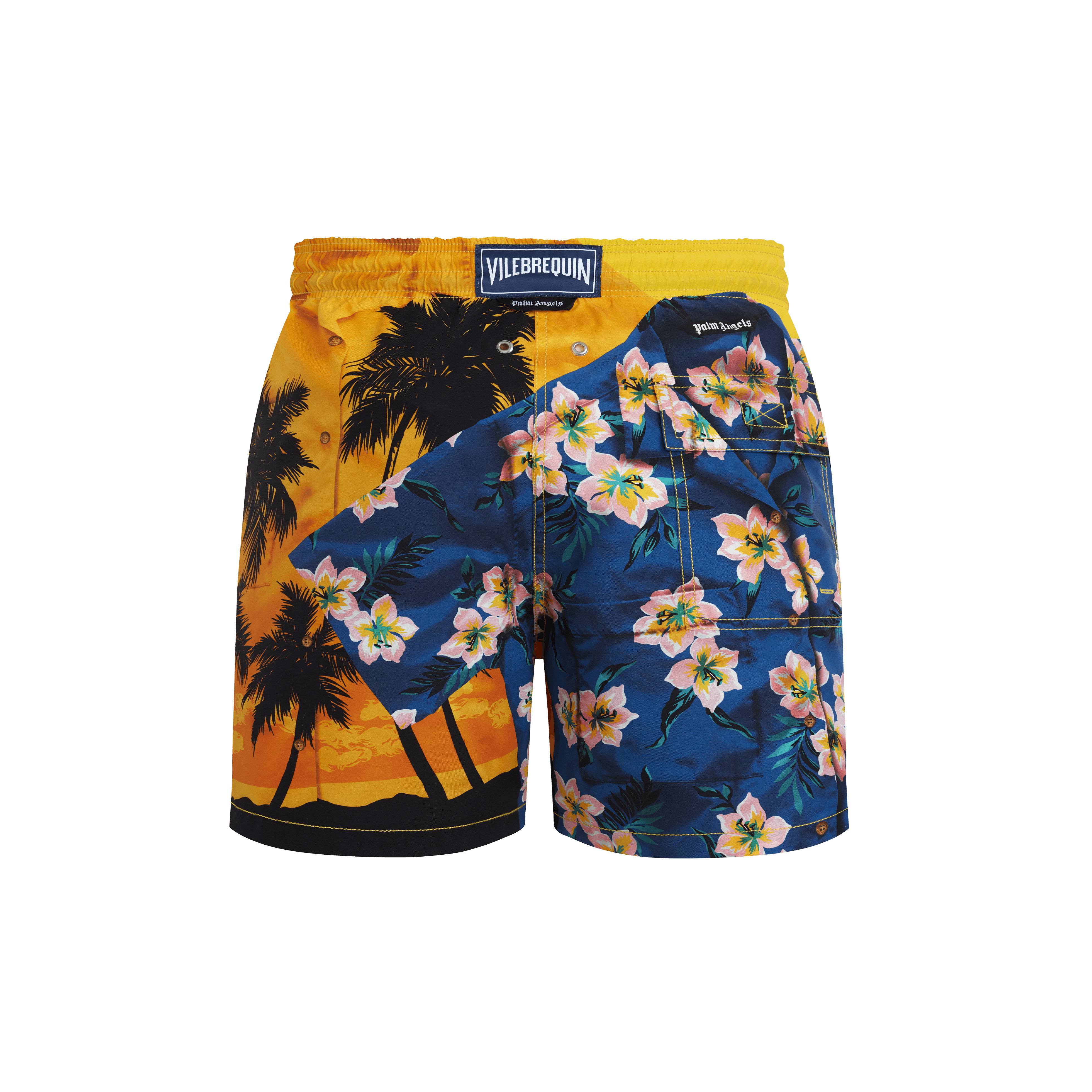 Men Swim Trunks Hawain Mix - VBQ x Palm Angels - 2