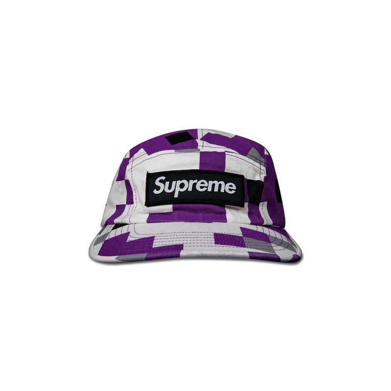 Supreme Military Camp Cap 'Purple Digi Camo' - 1