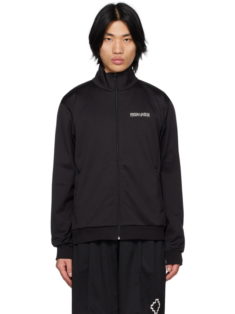 Black Tempera Cross Jacket 1