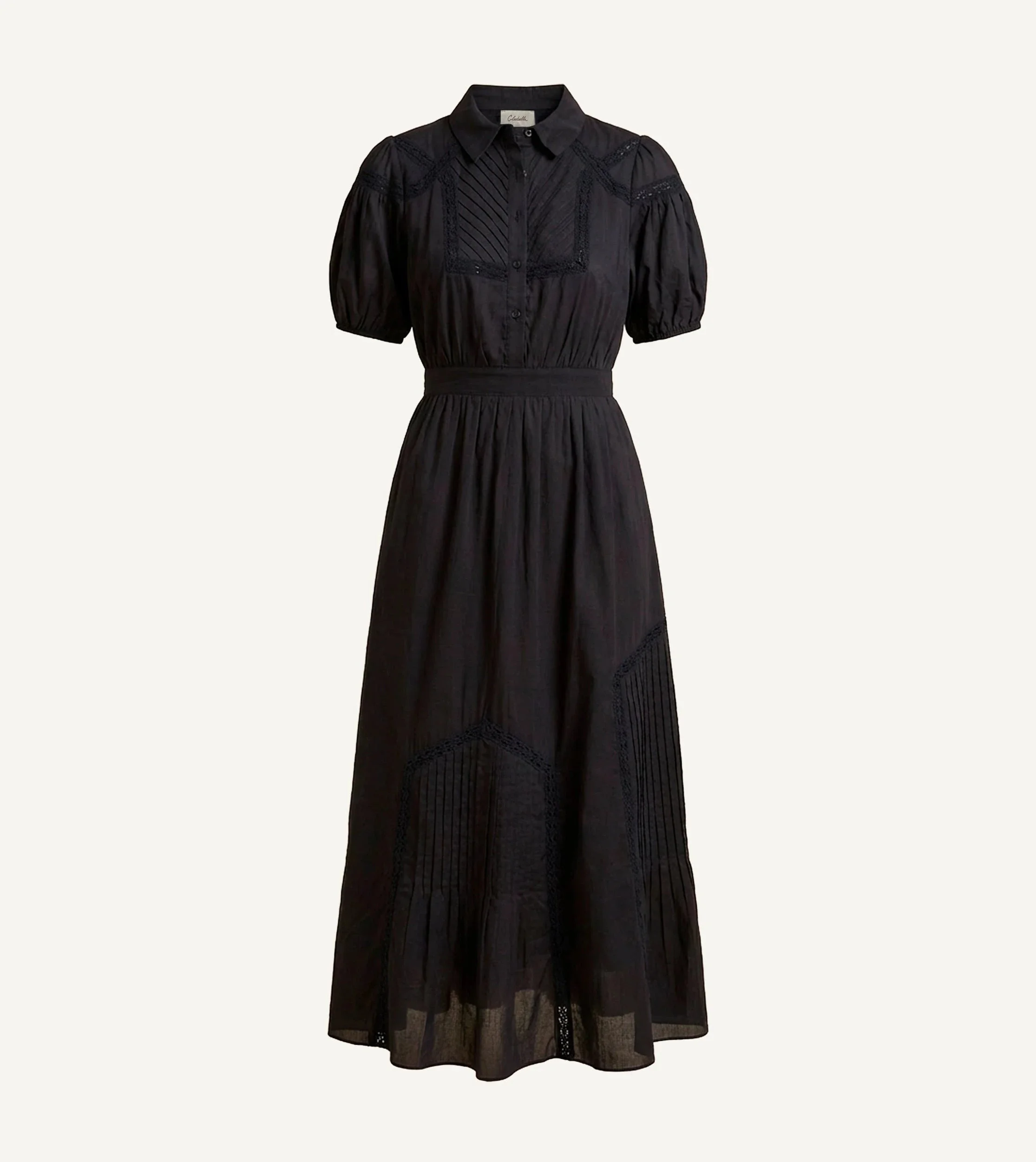 MILLA ANKLE DRESS | BLACK - 1