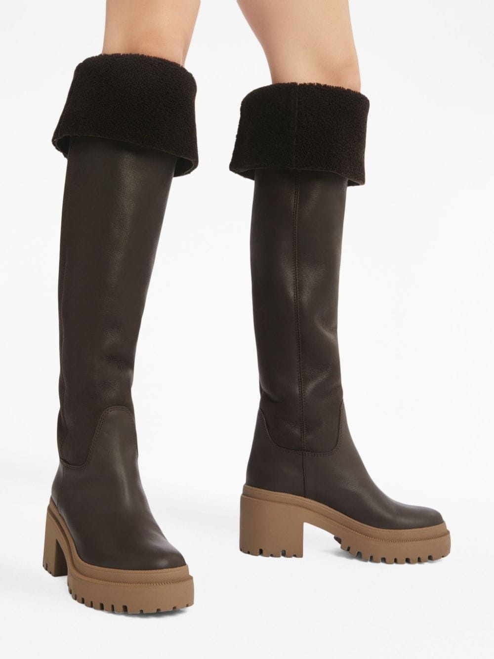 Iwona 70mm leather boots - 5