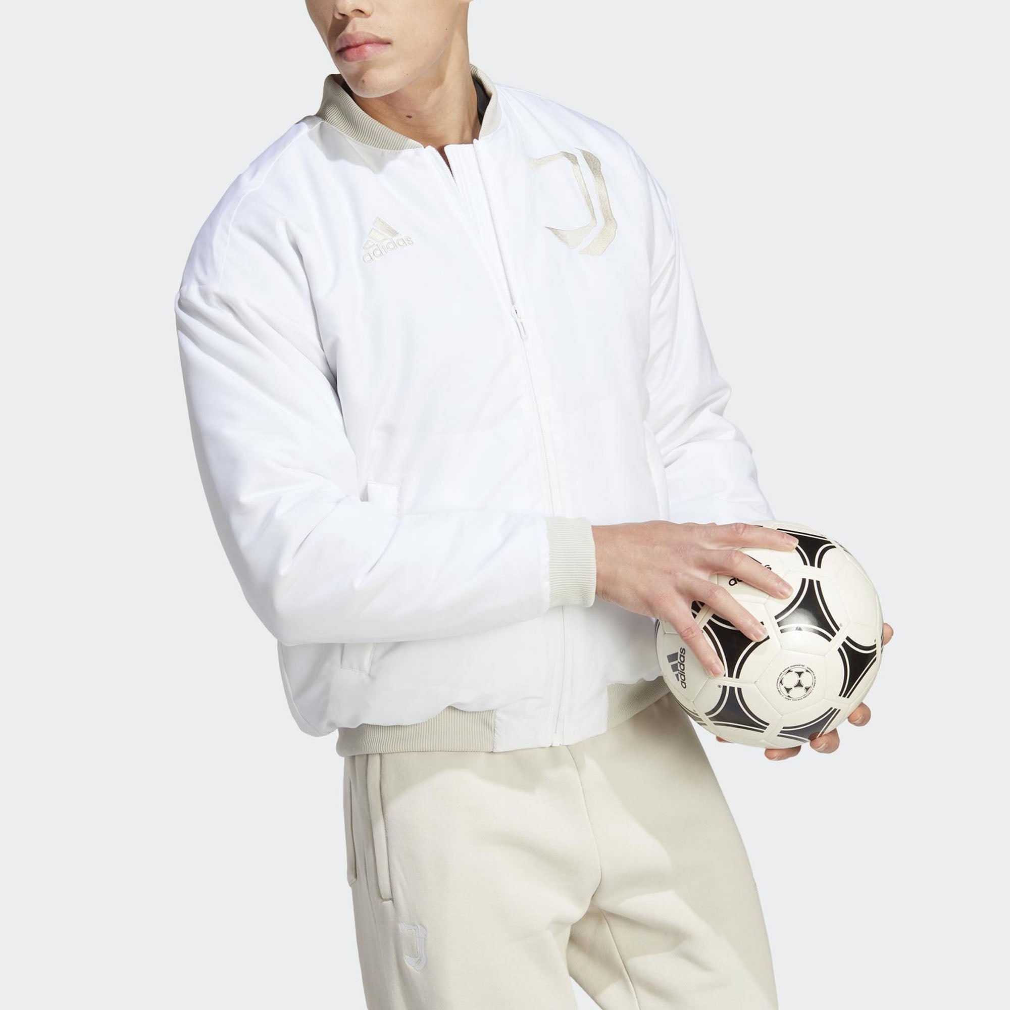 adidas Juventus Chinese Story Bomber Jacket 'White' HS9799 - 4