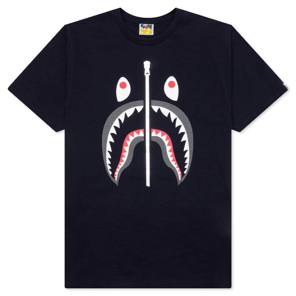 SHARK TEE - NAVY - 1