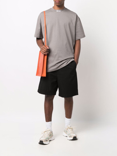 MSGM logo-print short-sleeved T-shirt outlook