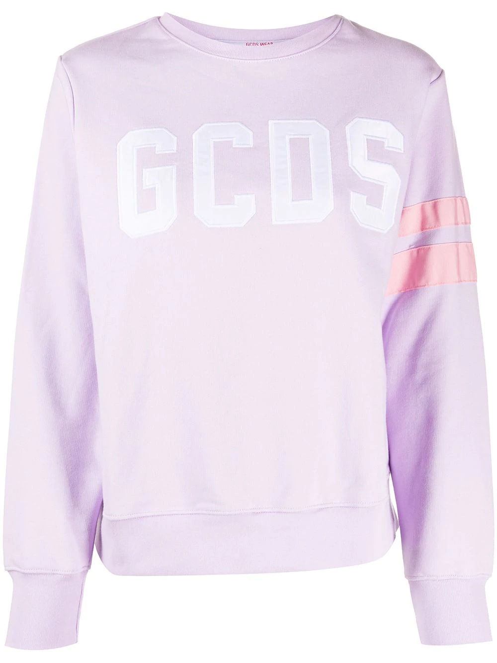 logo print sweatshirt - 1