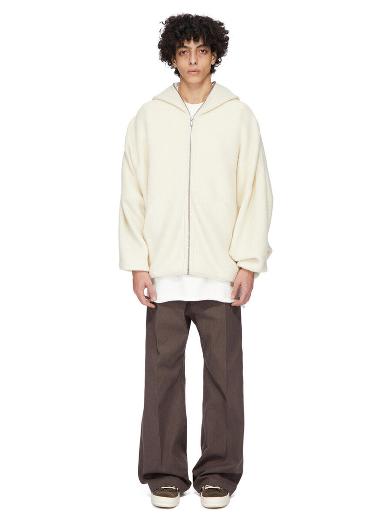 Rick Owens Gimp Hoodie Milk outlook